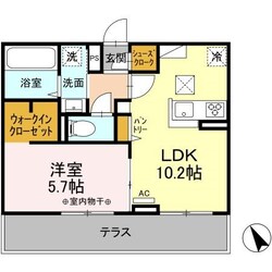 ライフコア南俣の物件間取画像